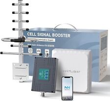 5G 4G 700/850MHz AT&T Verizon Cell Phone Signal Booster Band 12/13/17/5 Kit APP, used for sale  Shipping to South Africa