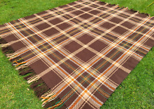 Vintage tartan brown for sale  BOURNEMOUTH