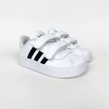 Zapatillas Adidas Grand Court blancas negras para niños pequeños talla 5K segunda mano  Embacar hacia Argentina
