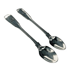 Two silver spoons for sale  NEWQUAY