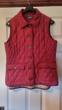 Musto gilet red for sale  SOUTH MOLTON