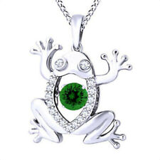 Frog pendant necklace for sale  USA