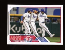 2023 Topps Series 1 #292 Texas Rangers-equipe Base de cartão de beisebol comprar usado  Enviando para Brazil