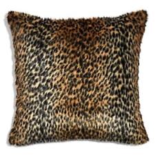 leopard fur throw pillows for sale  Watertown
