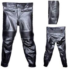 Motorcycle pants leather for sale  Shipping to Ireland