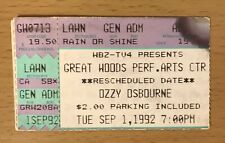 1992 ozzy osbourne for sale  Youngstown