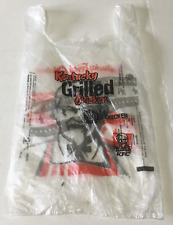 Bolsa de plástico a la parrilla de pollo KFC de colección Kentucky gráficos coronel Sanders segunda mano  Embacar hacia Argentina