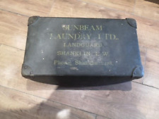 vintage laundry box for sale  VENTNOR