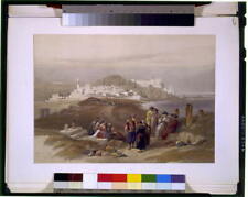 Jaffa, Jope antiga, Tel Aviv, Israel, 16 de abril de 1839, David Roberts, artista, Terra Santa comprar usado  Enviando para Brazil