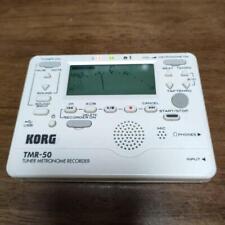 Sintonizador Korg TMR-50 blanco grabadora de metrónomos 100 pistas máximo probado funcionamiento segunda mano  Embacar hacia Argentina