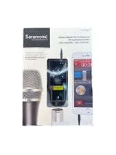 Adaptador de áudio Saramonic SmartRig II para microfones/guitarras profissionais , usado comprar usado  Enviando para Brazil