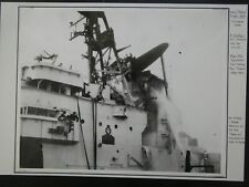 Foto de la Segunda Guerra Mundial HMS Theseus portaaviones Firefly I se ha estrellado en la isla AC130 segunda mano  Embacar hacia Argentina