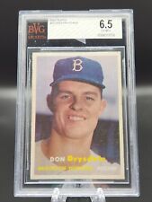 Topps #18 1957 Don Drysdale Hof Dodgers RC BVG 6,5 EX-MT+ PWCC atractivo para la vista segunda mano  Embacar hacia Argentina