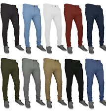 Begagnade, Mens Chino Trousers Skinny Fit Stretch Jeans westAce Cotton Casual Pant till salu  Toimitus osoitteeseen Sweden