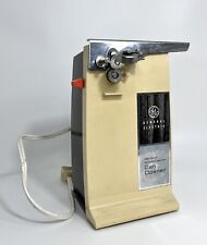 Vintage General Electric Easy Clean Can Opener Hideaway Cord D2-EC32 Tested for sale  Shipping to South Africa