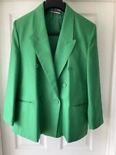 Bright green blazer for sale  WATFORD