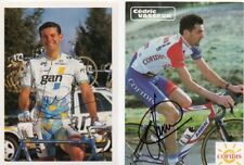 TOUR DE FRANCE CYCLISME autographe  de  CEDRIC VASSEUR sur 2 cartes d'occasion  France