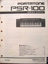 Manual de serviço Yamaha livros originais escolha um: PSR-100 PSR-150 PSR-180 PSR-200, usado comprar usado  Enviando para Brazil