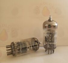 Philips ECC88 6DJ8 Preamp Tubes Matched Pair - Holland 1964 - Same code - NOS, used for sale  Shipping to South Africa