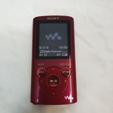 Sony Walkman NWZ-E384 Rojo (8GB) MP3 reproductor de medios digitales segunda mano  Embacar hacia Argentina