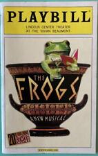 Frogs playbill nathan for sale  Miller Place