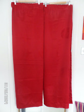 Pair lined red for sale  COVENTRY
