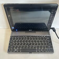 Acer Iconia Tab W500P Convertible Laptop 10.1” Gray Tablet - Scraps/Salvage, used for sale  Shipping to South Africa