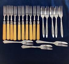 Vintage Silver-Plated Cutlery, Forks Sheffield England (8E) MO#8616 for sale  Shipping to South Africa