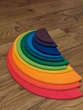 Grimms wooden rainbow for sale  Shipping to Ireland
