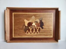 Vtg wood inlay for sale  Alpharetta