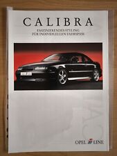 Opel Calibra iLine brochure Opel for sale  Shipping to South Africa