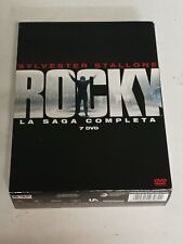 Dvd rocky saga usato  Genova