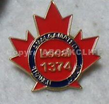 Pin ATU LOCAL 1374 TRÂNSITO AMALGAMADO União Calgary Alta, usado comprar usado  Enviando para Brazil