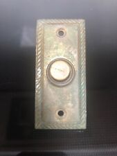 Vintage brass doorbell for sale  LONDON