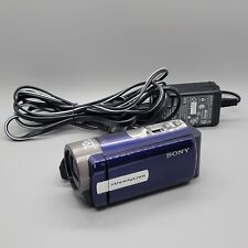 Cámara de video digital portátil Sony HandyCam DCR-SX45 azul grabadora con cargador segunda mano  Embacar hacia Argentina