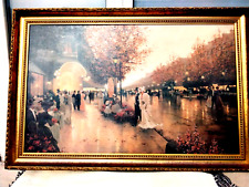 LARGE FRAMED CHRISTA KIEFFER PRINT NIGHTTIME ENCHANTMENT for sale  Shipping to South Africa