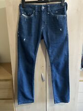 Jeans jeans Diesel Thanaz slim skinny fit W27 L32 azul escuro  comprar usado  Enviando para Brazil