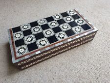 Egyptian folding chess for sale  MATLOCK