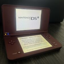 Nintendo DSi XL Burgundy Handheld System With Stylus Tested Working No charger. for sale  Shipping to South Africa