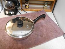 Used, SALADMASTER 9" Skillet & Lid T304 Stainless VERY CLEAN & SHINY for sale  Shipping to South Africa