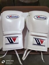 Guantes Boxeo Mma Entrenamiento Bolso de Golpe Sparring Muay Thai Cuero 16 oz segunda mano  Embacar hacia Mexico