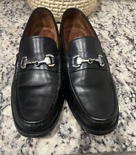 Mocassim casual Allen Edmonds Arezzo Shoes masculino 11 D couro preto bit cavalo comprar usado  Enviando para Brazil