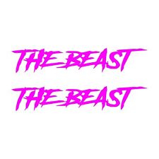 2pcs beast decal for sale  Los Angeles