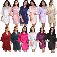 Satin robe wedding for sale  UK