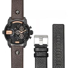 Pulseira de relógio masculina de couro genuíno compatível com Diesel DZ4323/4318 DZ1657 DZ7312 DZ7257, usado comprar usado  Enviando para Brazil