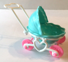 RARO Mattel VINTAGE 1989 Carrinho de Bebê Little Pretty Kitty Berço Buggy comprar usado  Enviando para Brazil