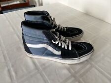 Usado, Tênis de Skate VANS Classic Hi Sk8 Hi Top Camurça Azul Dois Tons Masculino Tamanho 12 TS3 comprar usado  Enviando para Brazil