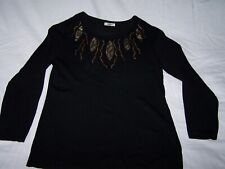 Ladies black knitted for sale  CAMBERLEY