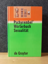 Pschyrembel wörterbuch sexual gebraucht kaufen  Bretten