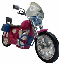 Boneca brinquedo motocicleta 12” -2001 Kid Kore- Rosa com encosto, pinos para os pés, sacos de selim comprar usado  Enviando para Brazil